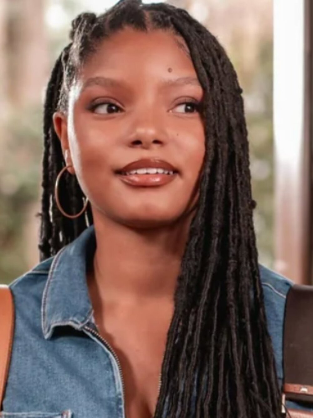 100% Human Hair Knotless Boho Locs Lace Wig 1B Natural Star Status!